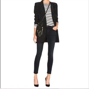 MOTHER Women's Skinny Jeans - Dark Blue